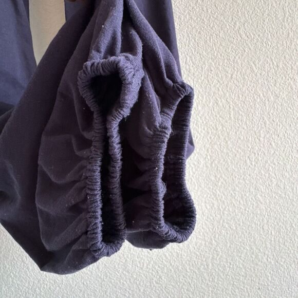 Eberjey Heather Cropped Pant Blue Deep Sea Size Small - Picture 8 of 12